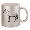 11oz Metallic Silver Mug Thumbnail