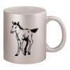 11oz Metallic Silver Mug Thumbnail
