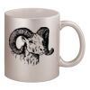 11oz Metallic Silver Mug Thumbnail