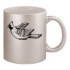 11oz Metallic Silver Mug Thumbnail