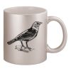 11oz Metallic Silver Mug Thumbnail