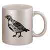 11oz Metallic Silver Mug Thumbnail