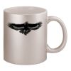 11oz Metallic Silver Mug Thumbnail