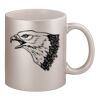11oz Metallic Silver Mug Thumbnail