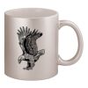 11oz Metallic Silver Mug Thumbnail