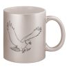 11oz Metallic Silver Mug Thumbnail