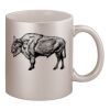 11oz Metallic Silver Mug Thumbnail