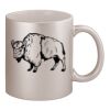 11oz Metallic Silver Mug Thumbnail