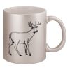 11oz Metallic Silver Mug Thumbnail