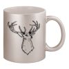 11oz Metallic Silver Mug Thumbnail
