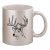 11oz Metallic Silver Mug Thumbnail