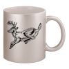 11oz Metallic Silver Mug Thumbnail
