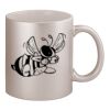 11oz Metallic Silver Mug Thumbnail