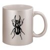 11oz Metallic Silver Mug Thumbnail