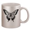 11oz Metallic Silver Mug Thumbnail
