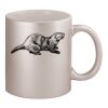 11oz Metallic Silver Mug Thumbnail