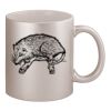 11oz Metallic Silver Mug Thumbnail