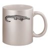 11oz Metallic Silver Mug Thumbnail