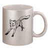 11oz Metallic Silver Mug Thumbnail