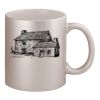 11oz Metallic Silver Mug Thumbnail
