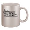 11oz Metallic Silver Mug Thumbnail
