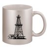 11oz Metallic Silver Mug Thumbnail