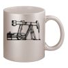 11oz Metallic Silver Mug Thumbnail