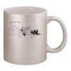 11oz Metallic Silver Mug Thumbnail