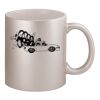 11oz Metallic Silver Mug Thumbnail
