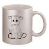 11oz Metallic Silver Mug Thumbnail