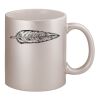 11oz Metallic Silver Mug Thumbnail