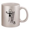 11oz Metallic Silver Mug Thumbnail