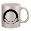 11oz Metallic Silver Mug Thumbnail