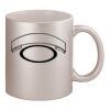 11oz Metallic Silver Mug Thumbnail