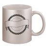 11oz Metallic Silver Mug Thumbnail