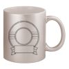 11oz Metallic Silver Mug Thumbnail