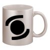 11oz Metallic Silver Mug Thumbnail
