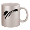 11oz Metallic Silver Mug Thumbnail