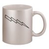 11oz Metallic Silver Mug Thumbnail
