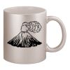 11oz Metallic Silver Mug Thumbnail