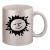 11oz Metallic Silver Mug Thumbnail