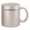 11oz Metallic Silver Mug Thumbnail