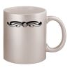 11oz Metallic Silver Mug Thumbnail