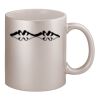 11oz Metallic Silver Mug Thumbnail