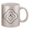 11oz Metallic Silver Mug Thumbnail