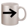 11oz Metallic Silver Mug Thumbnail