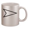 11oz Metallic Silver Mug Thumbnail