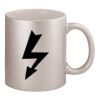 11oz Metallic Silver Mug Thumbnail