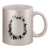 11oz Metallic Silver Mug Thumbnail