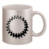 11oz Metallic Silver Mug Thumbnail